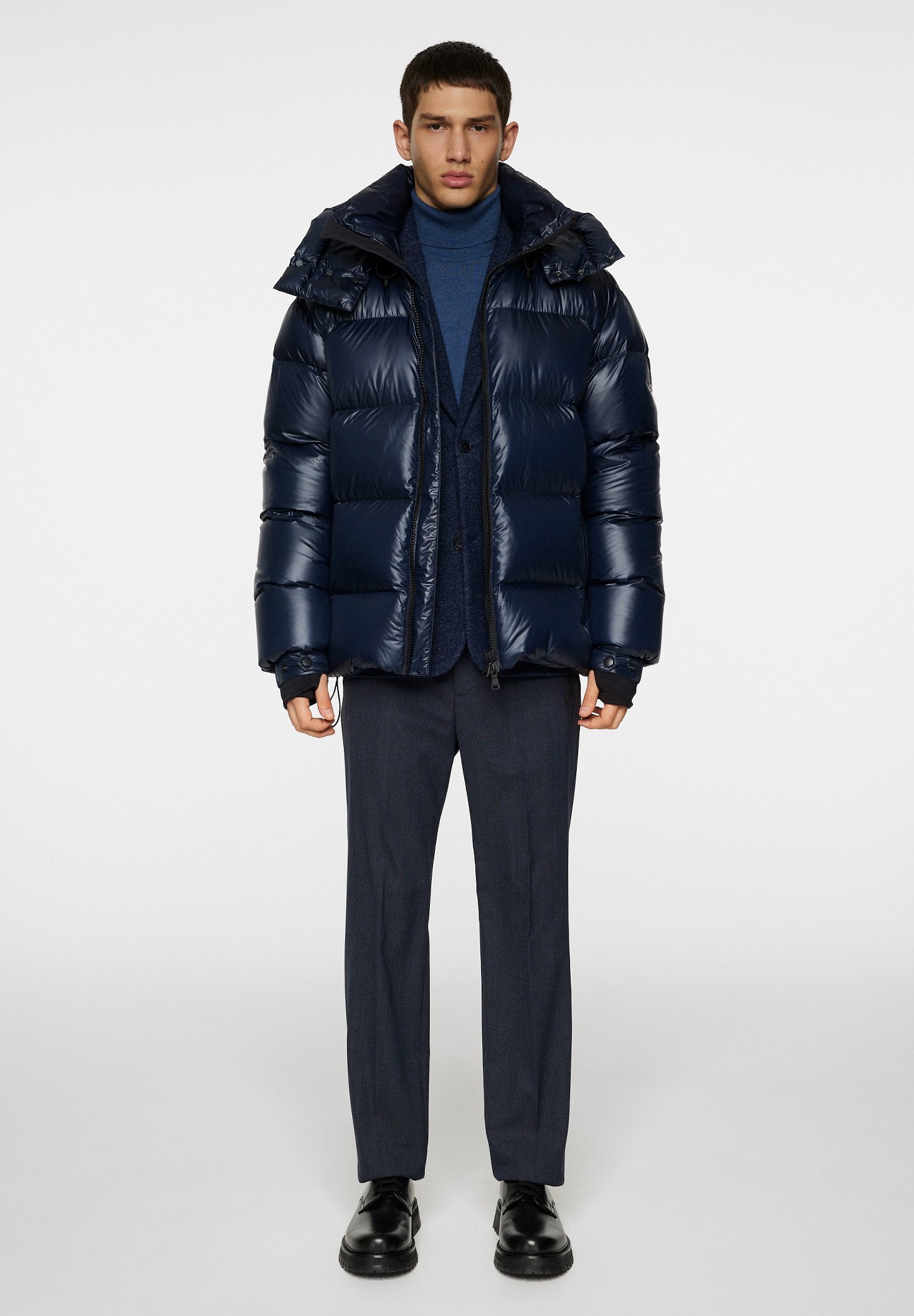 J.LINDEBERG CREEK - Down jacket - jl navy/dark blue - Zalando