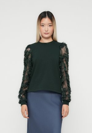 ONLLAVIN O NECK - Sweatshirt - scarab