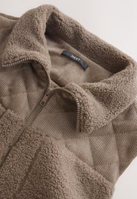 Next REGULAR FIT  - Waistcoat - khaki