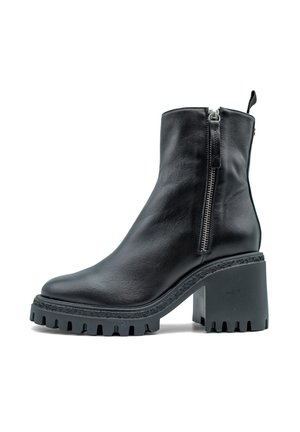 ROST  - Stivaletti con plateau - black