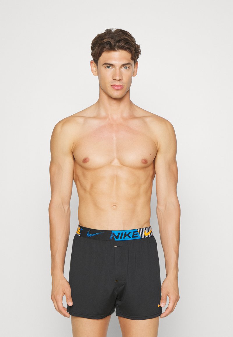 Nike Underwear ESSENTIAL MICRO 3 PACK Boxer black/photo blue/wolf