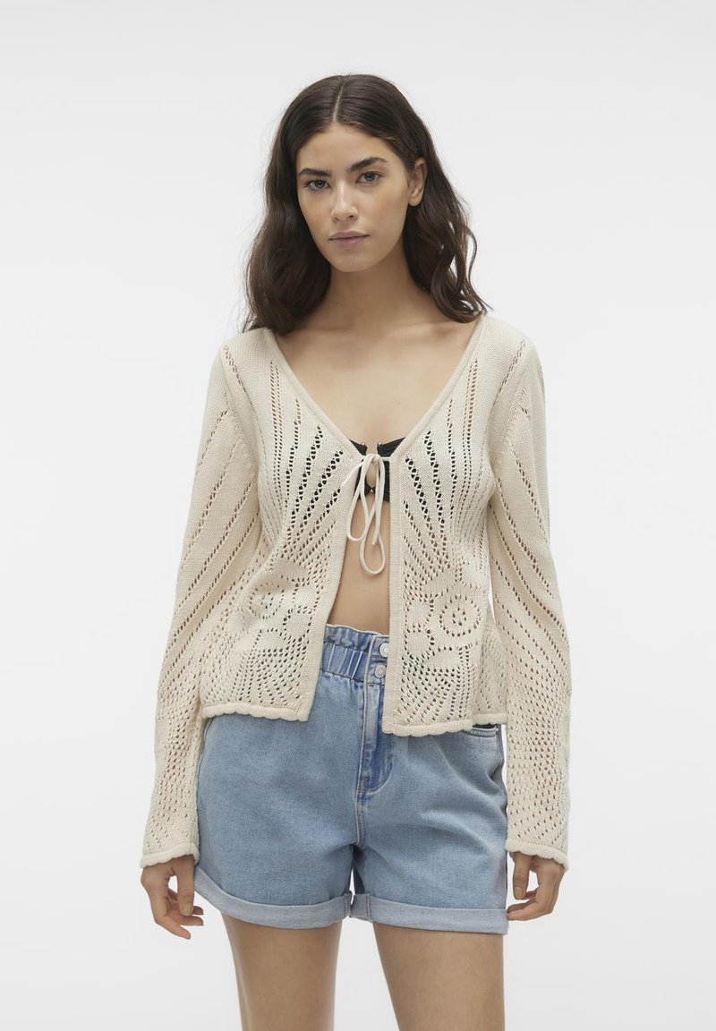 Vero Moda - VMSILJA  - Cardigan - birch, Forstørre