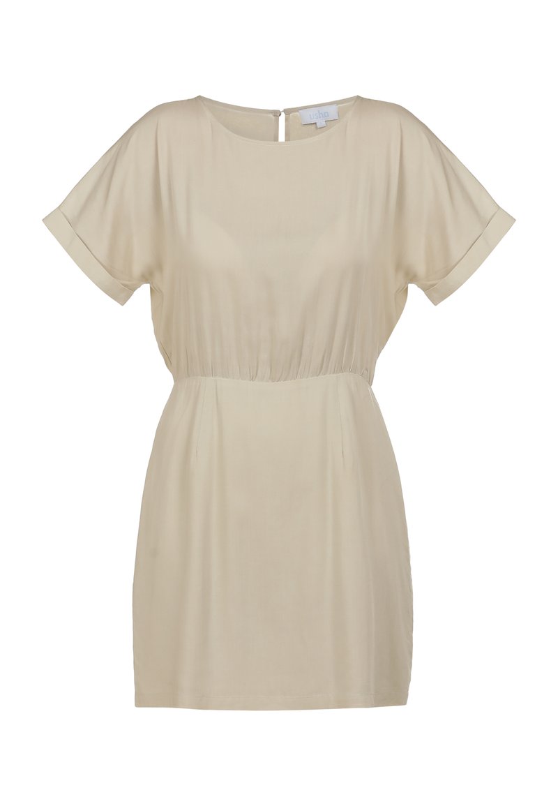 usha Jurk beige usha Jurk beige