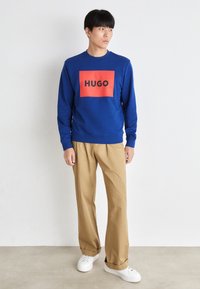 HUGO DURAGOL - Sweatshirt - medium blue