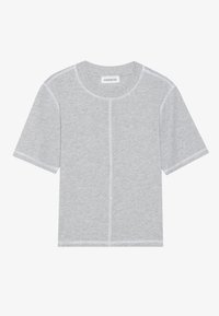 Osnovna majica kratkih rukava - light grey melange