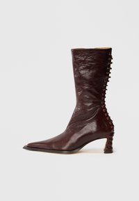SHELLEY - Lace-up boots - brown