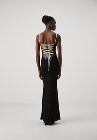 WAL G TALL - MARY ROSE TIE MAXI - Jersey dress - black/white Thumbnail Image 1