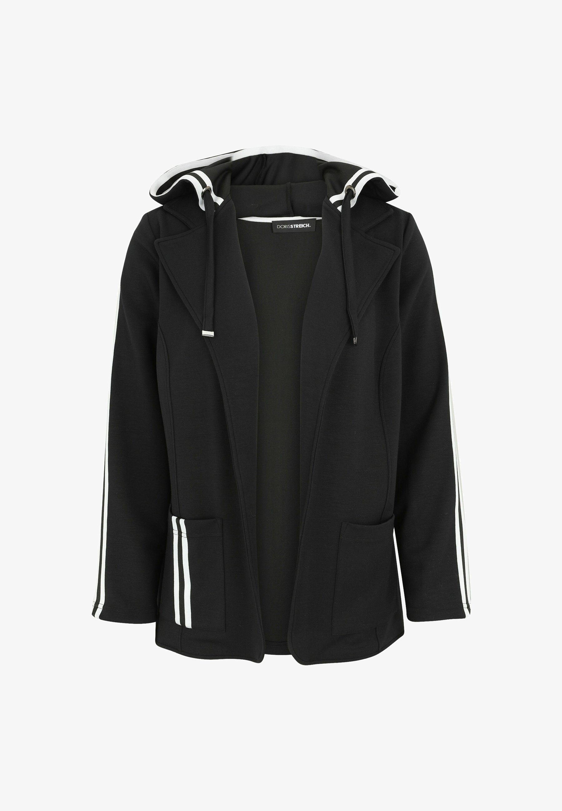 DORIS STREICH Zip-up sweatshirt schwarz/black - Main Image