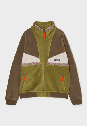 Berghaus TRAMANTANTA JACKET UNISEX - Fleece jacket - oak moss/bark/stone