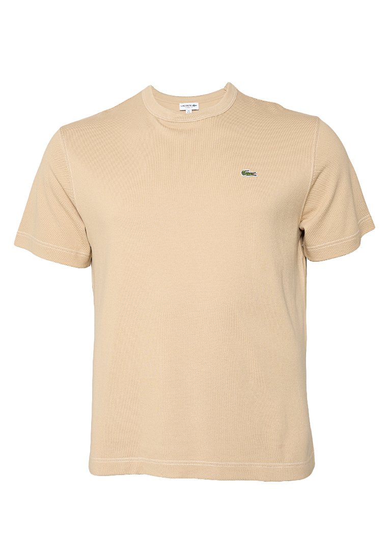 Lacoste T-shirt basic beige Lacoste T-shirt basic beige