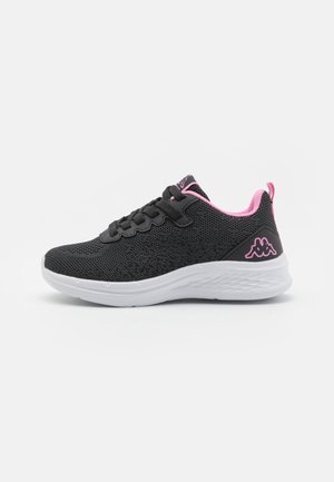Kappa UNISEX - Joggesko - black/pink