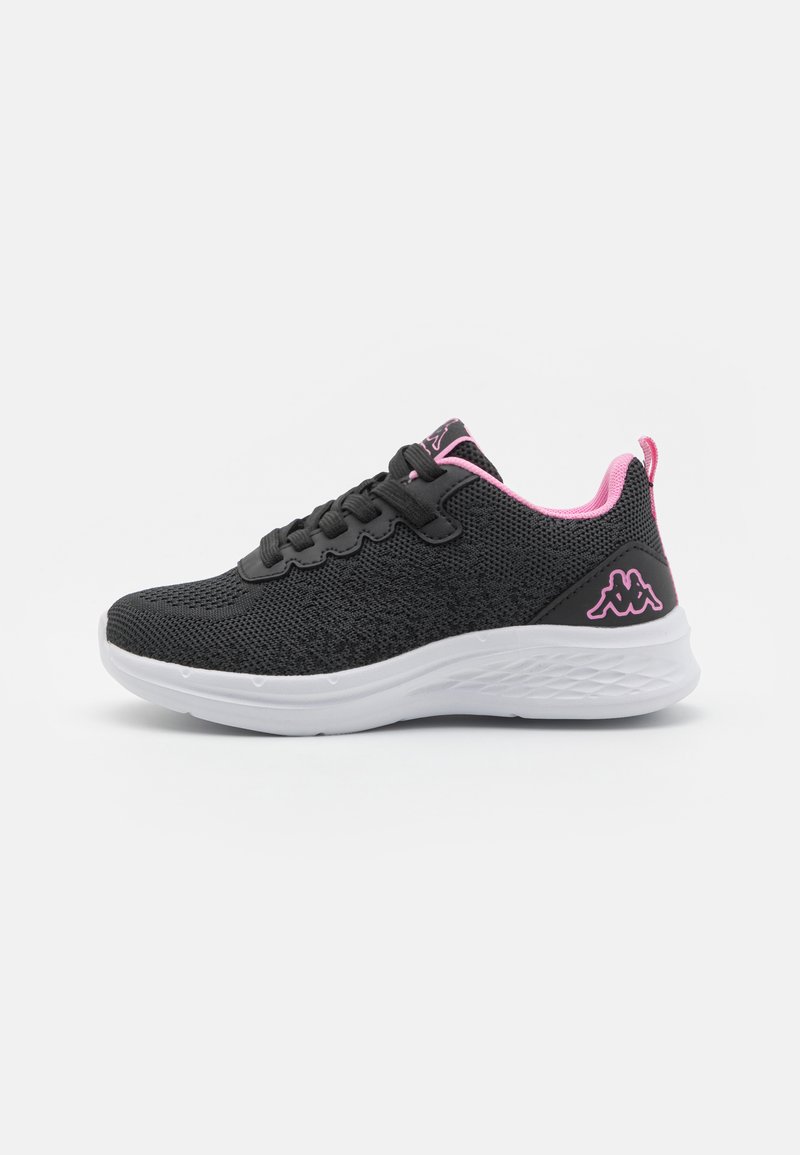 Kappa UNISEX - Trainers - black/pink