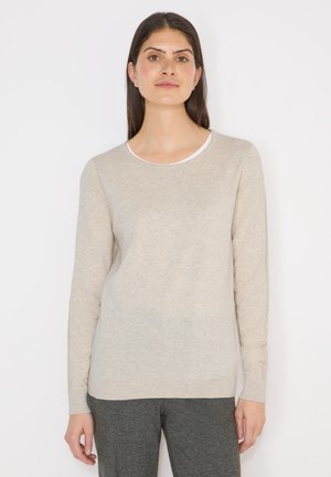 PULLOVER IN UNI - Pullover - beige
