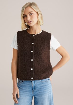 Mellény - dark brown