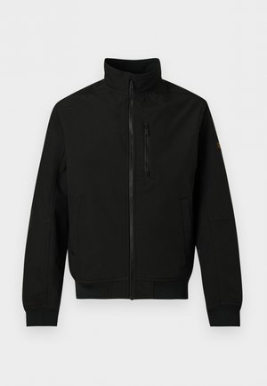 Jack & Jones, JJELIAM SOFTSHELL BOMBER NOOS - Μπουφάν εξωτερικού χώρου - black