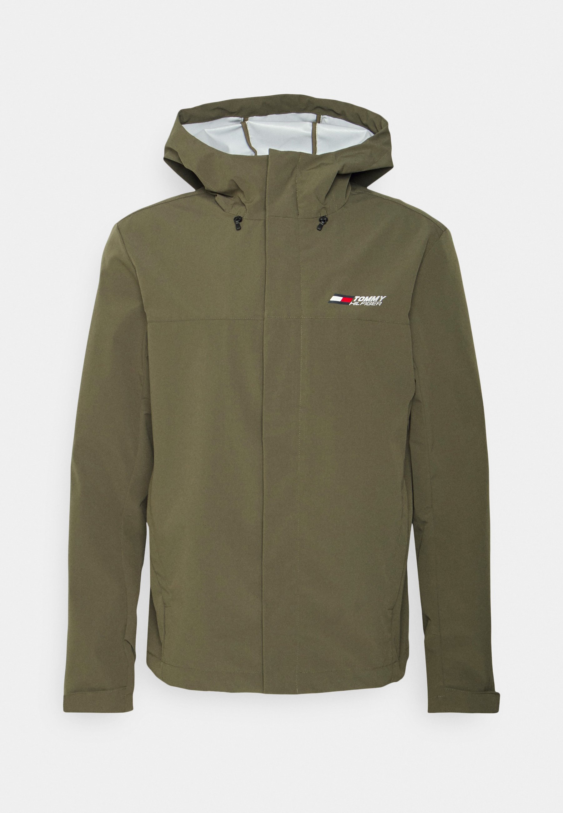 Tommy hilfiger green rain jacket Clearance