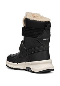 Geox J FLEXYPER PLUS - Botas para la nieve - black