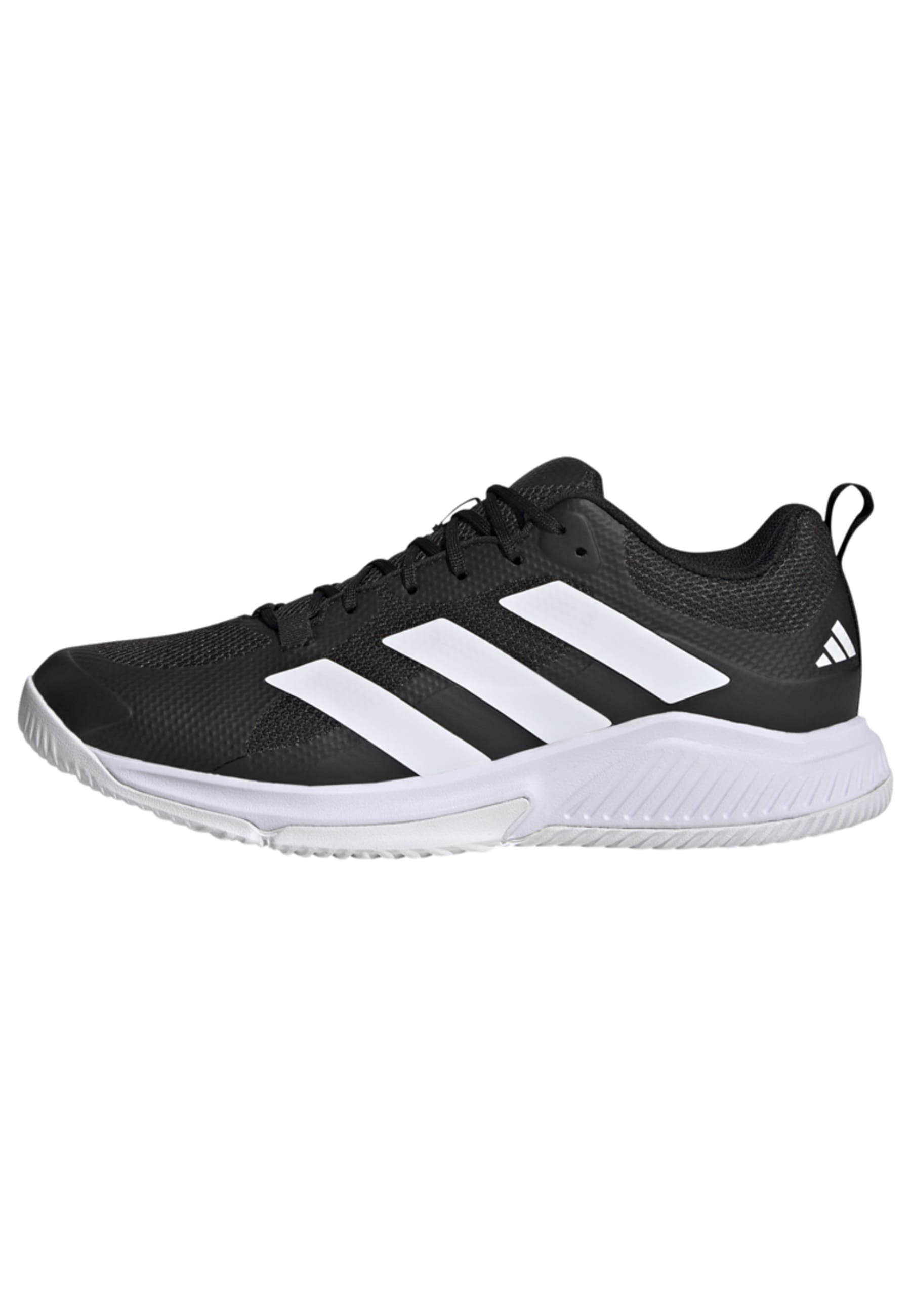 adidas Performance COURT TEAM BOUNCE - til - core black cloud white/sort -