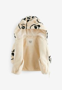 Next ZIP THROUGH  REGULAR FIT - Fleecejacka - cream