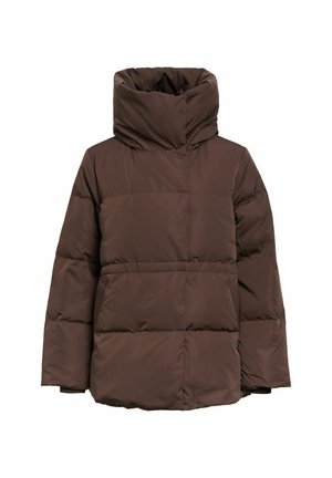 Object, OBJLOUI RE L/S DOWN JACKET NOOS - Manteau d'hiver - seal brown