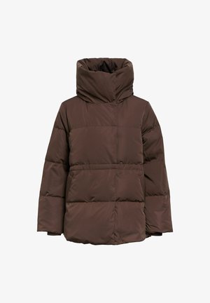Object, OBJLOUI RE L/S DOWN JACKET NOOS - Manteau d'hiver - seal brown
