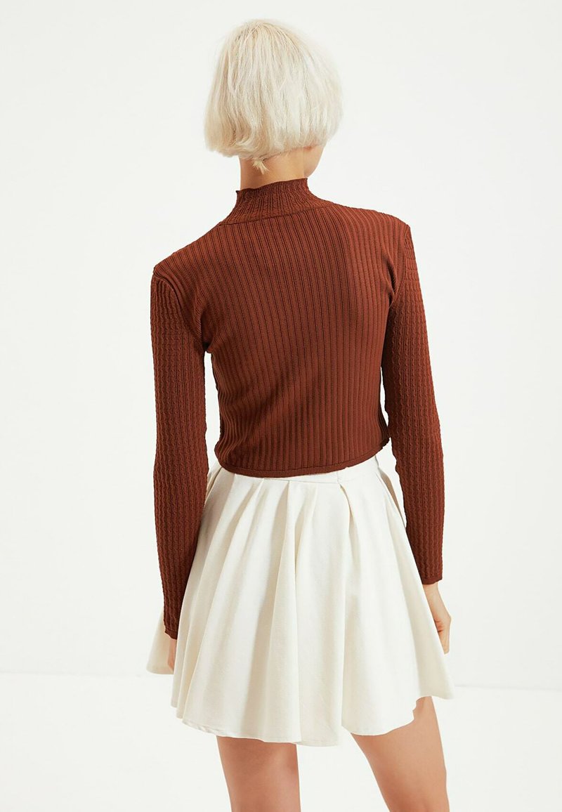Damen Strickjacken | Trendyol Strickpullover brown/braun - ZW27193 Damen Strickjacken | Trendyol Strickpullover brown/braun - ZW27193