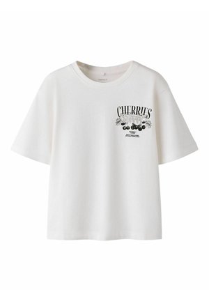 T-shirt imprimé - cloud dancer