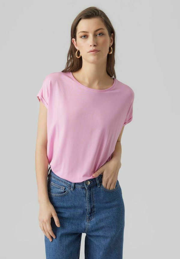 VMAVA PLAIN NOOS - Basic T-shirt - bonbon