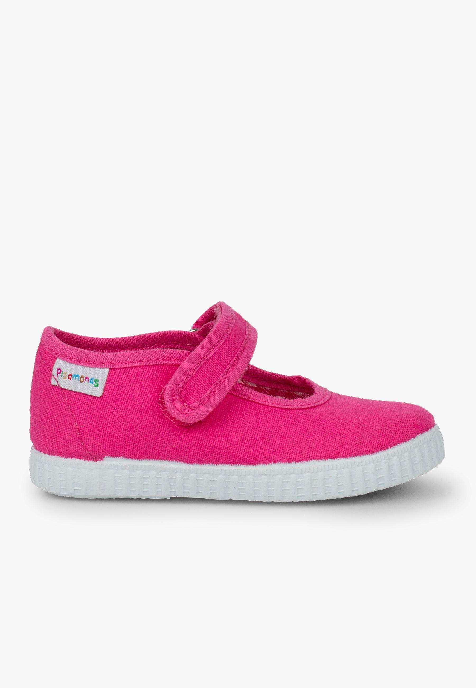 Pisamonas Zapatos con cierre adhesivo - fucsia/fucsia jaspeado - Zalando.es