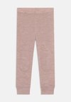 NMNWAX WOOL RIB LEGGING - Leggings - shadow gray
