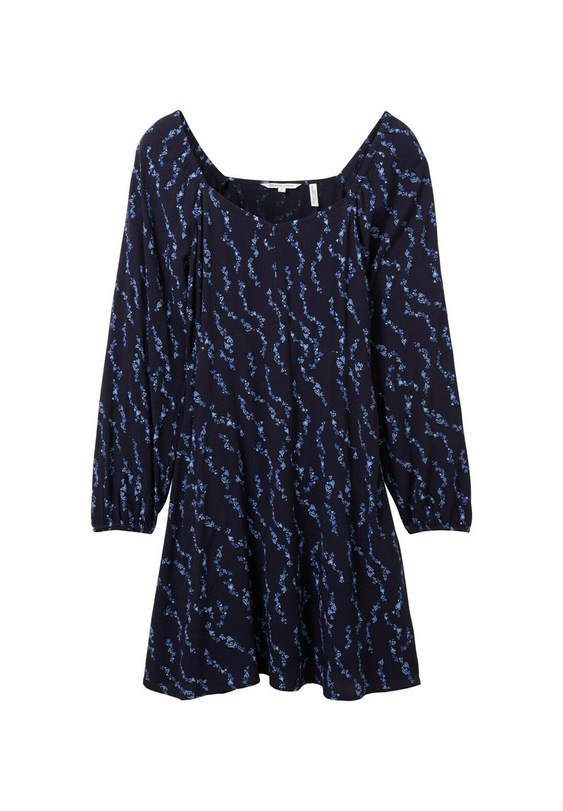 Tom Tailor Denim Jurk donkerblauw
