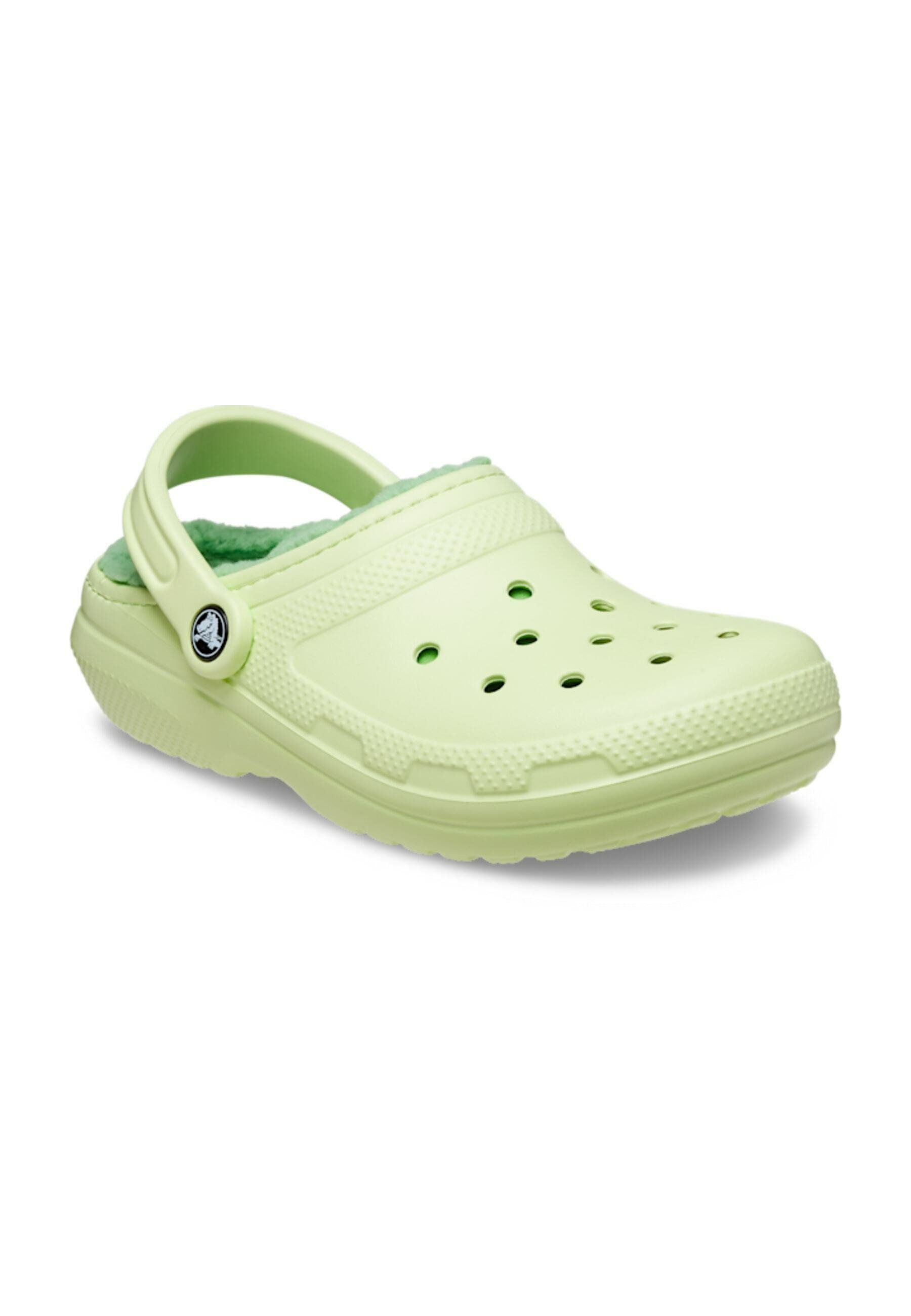 crocs lined slippers