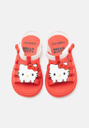 Mini Melissa HIP HELLO KITTY AND FRIENDS - Sandales - red/white