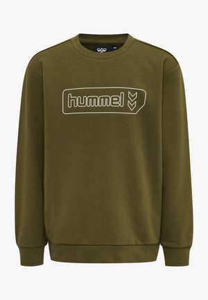Sweatshirt - dark olive
