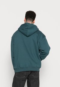 Weekday Sweatshirt com capuz - green