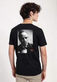 Henry Tiger THE GODFATHER CORLEONE ROSE - Triko s potiskem - black