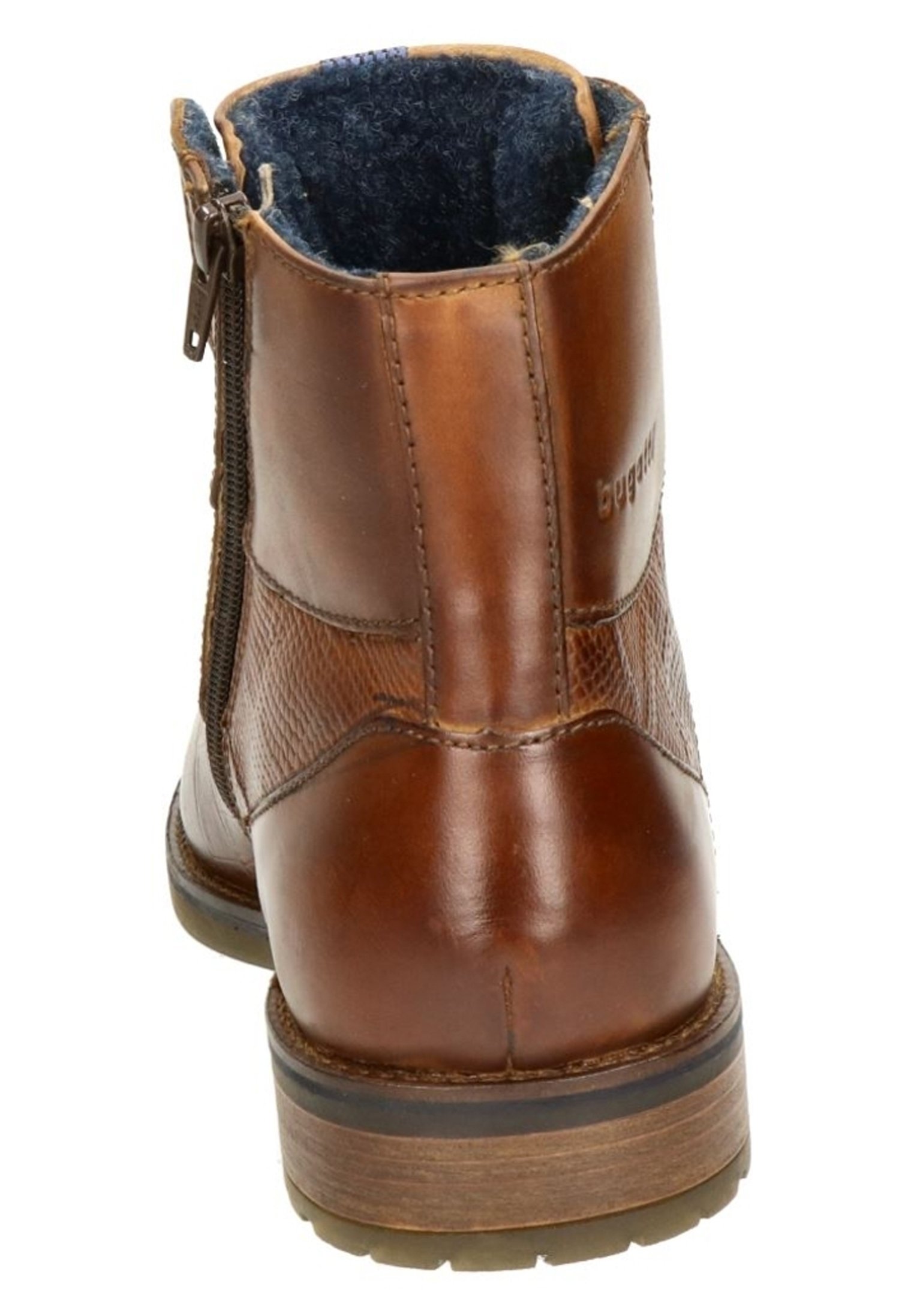 Bugatti HEREN - Veterboots - cognac/Cognac - Zalando.nl