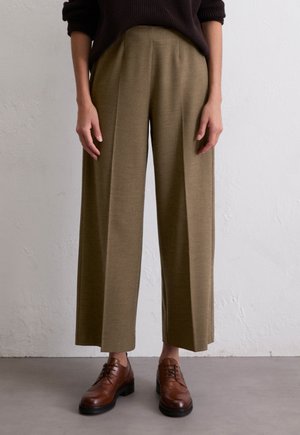 CULOTTE STYLE CLEAN LOOK - Pantalon classique - dark brown