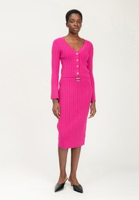 INFLUENCER Gonna a tubino - fuchsia