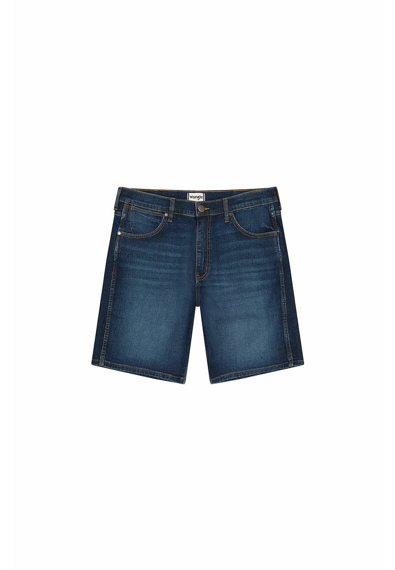 Wrangler Jeansshort blauw denim/bluedenim