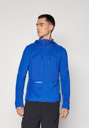 EIGER NORDWAND PRO AIR HOODED JACKET MEN - Fleecová bunda - eiger blue