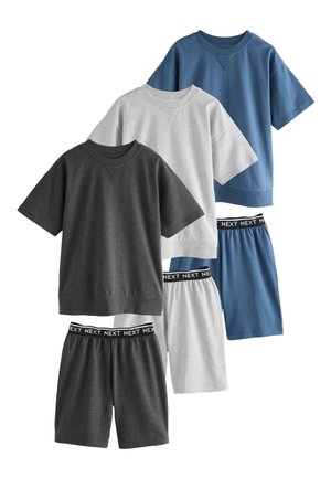 Next, 3 PACK - REGULAR FIT SET - Pyjama - navy grey
