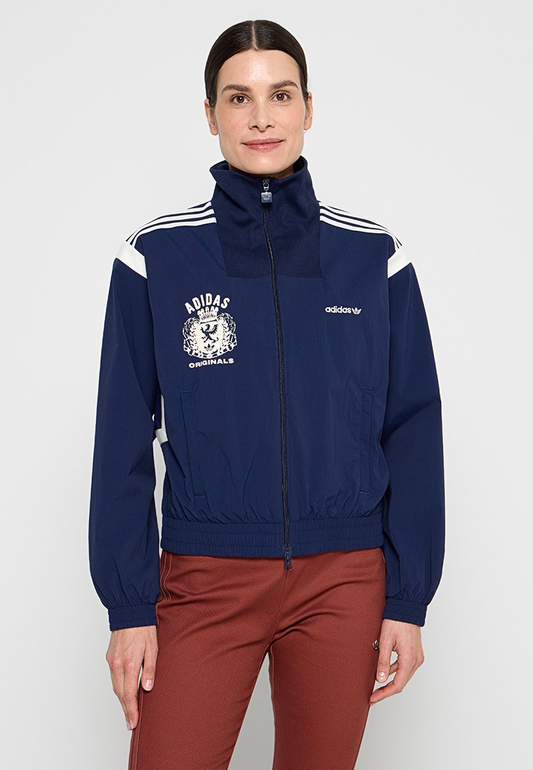 adidas Originals Lichte jas donkerblauw adidas Originals Lichte jas donkerblauw