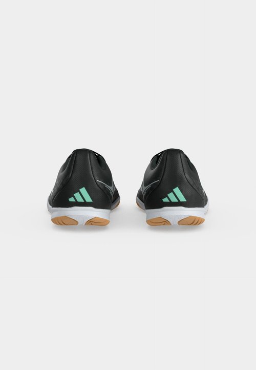 adidas PREDATOR CLUB SALA INDOOR KIDS UNISEX - Indoor football boots - core black/silver-coloured metallic/pulse mint — photo 4