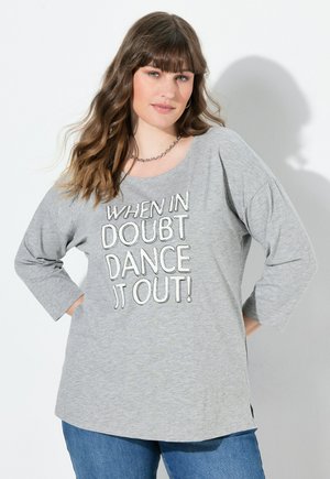 RUNDHALS 3/4-ARM - Langarmshirt - mottled grey