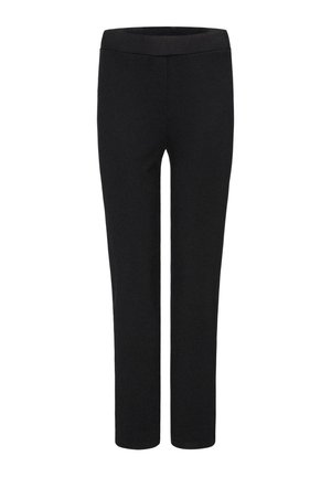 FORMGEBENDE LOUISA AUS BEQUEMEM  - Stoffhose - black