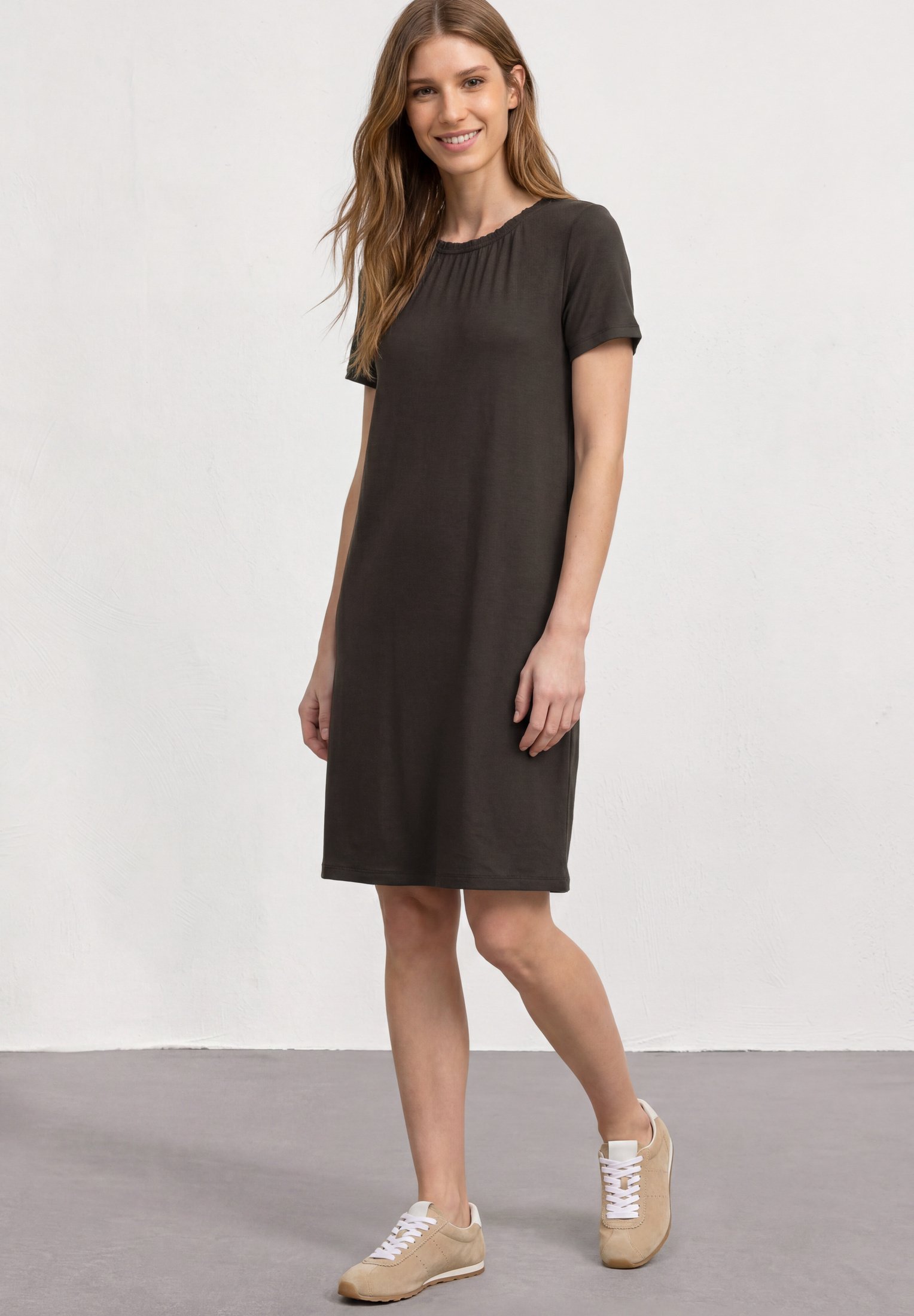 Street One KNEE-LENGTH JERSEY DRESS WITH CREW NECK - T-shirtjurk
