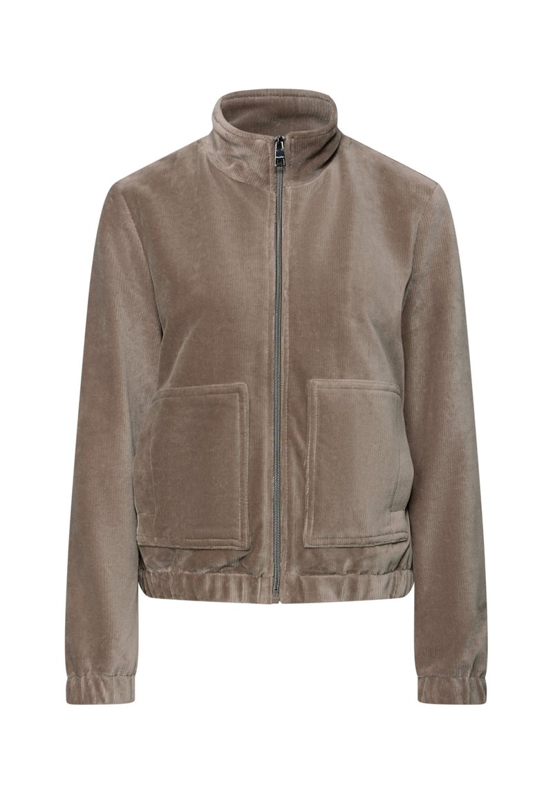 Street One MIT ZIPPER - Giacca da mezza stagione - braun/marrone ...