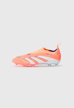 PREDATOR ELITE UNISEX - Chaussures de football pour terrain sec - signal coral/white/beam orange