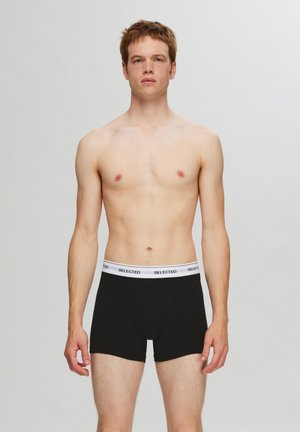 Selected, SLMLIAM 3-PACK  - Alsónadrágok - black/detail white